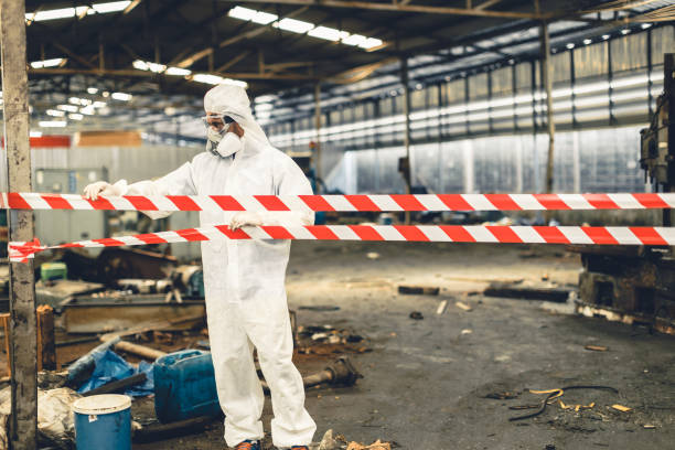Professional Hoarding Cleanup technician working in Avon, MN